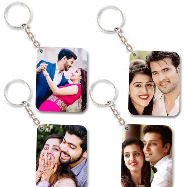 Personalised Photo Keychain | Matte Finish | Multicolor 4 x 6 cm